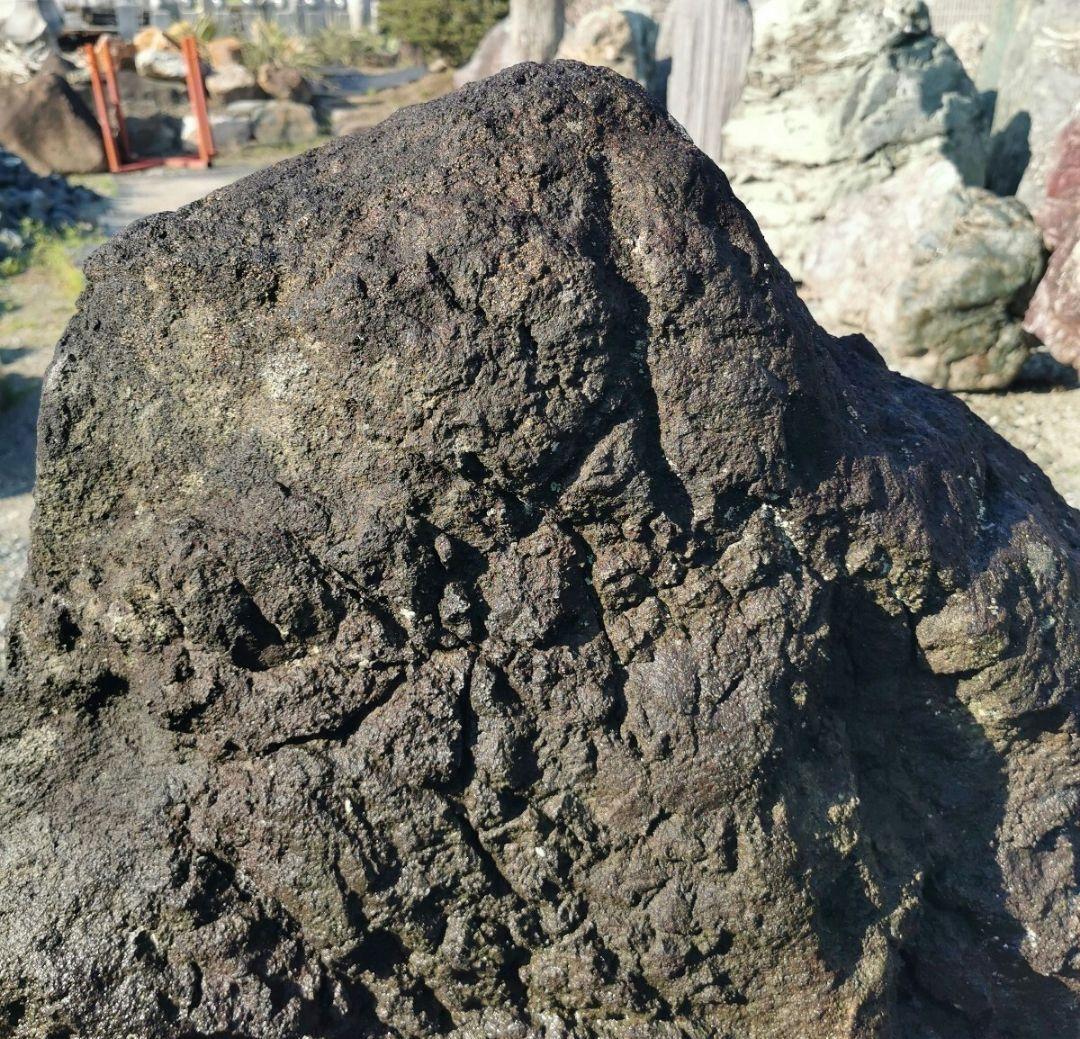 浅間溶岩石　215キロ　庭石　石　石材 庭　坪庭　ガーデニング