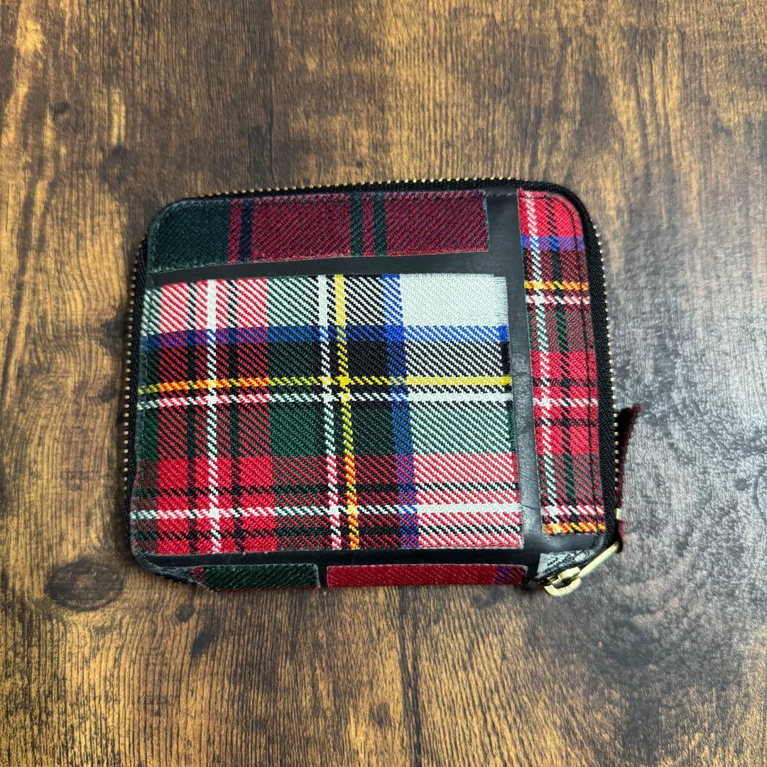 【美品】COMME des GARCONS コムデギャルソン 財布 チェック柄
