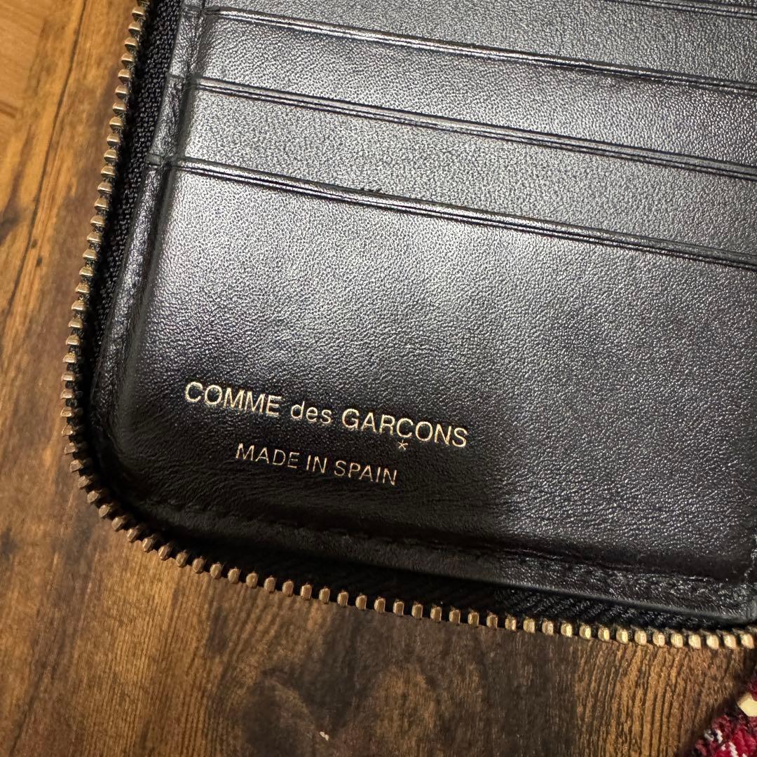 【美品】COMME des GARCONS コムデギャルソン 財布 チェック柄