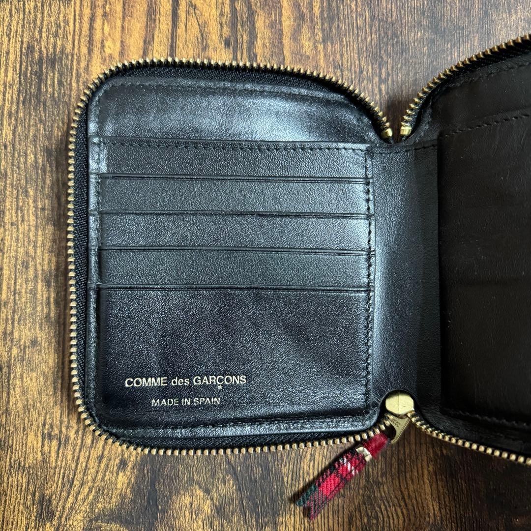 【美品】COMME des GARCONS コムデギャルソン 財布 チェック柄