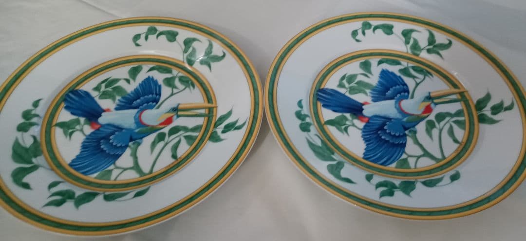 【エルメス】HERME　トゥカン　ポット　プレート2枚セット