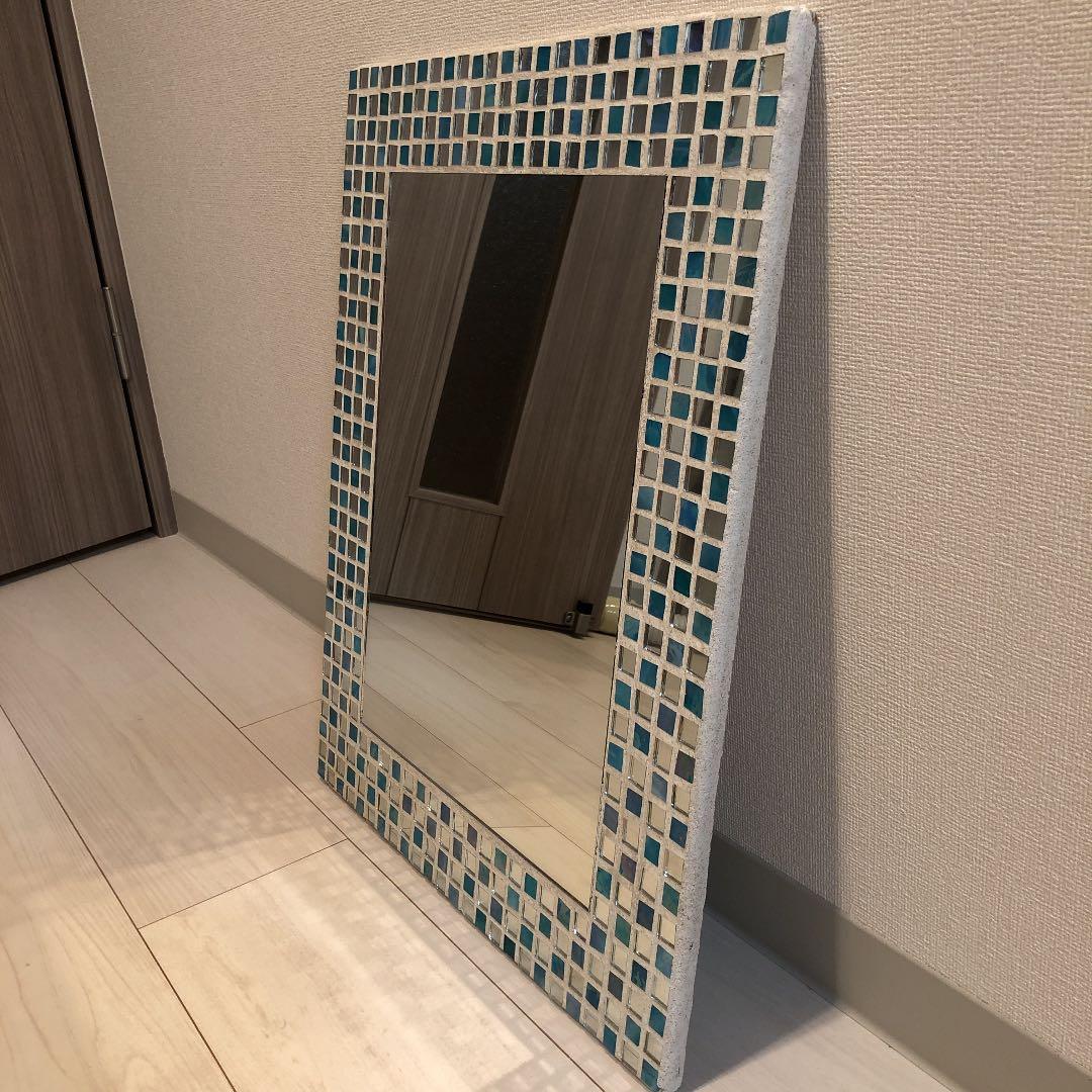 壁掛け・立て掛け両方可！　オシャレな映える鏡