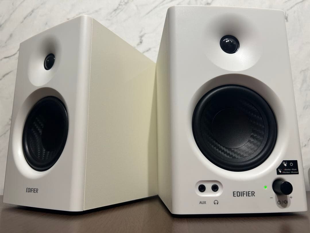 Edifier MR4 スピーカー　ホワイト