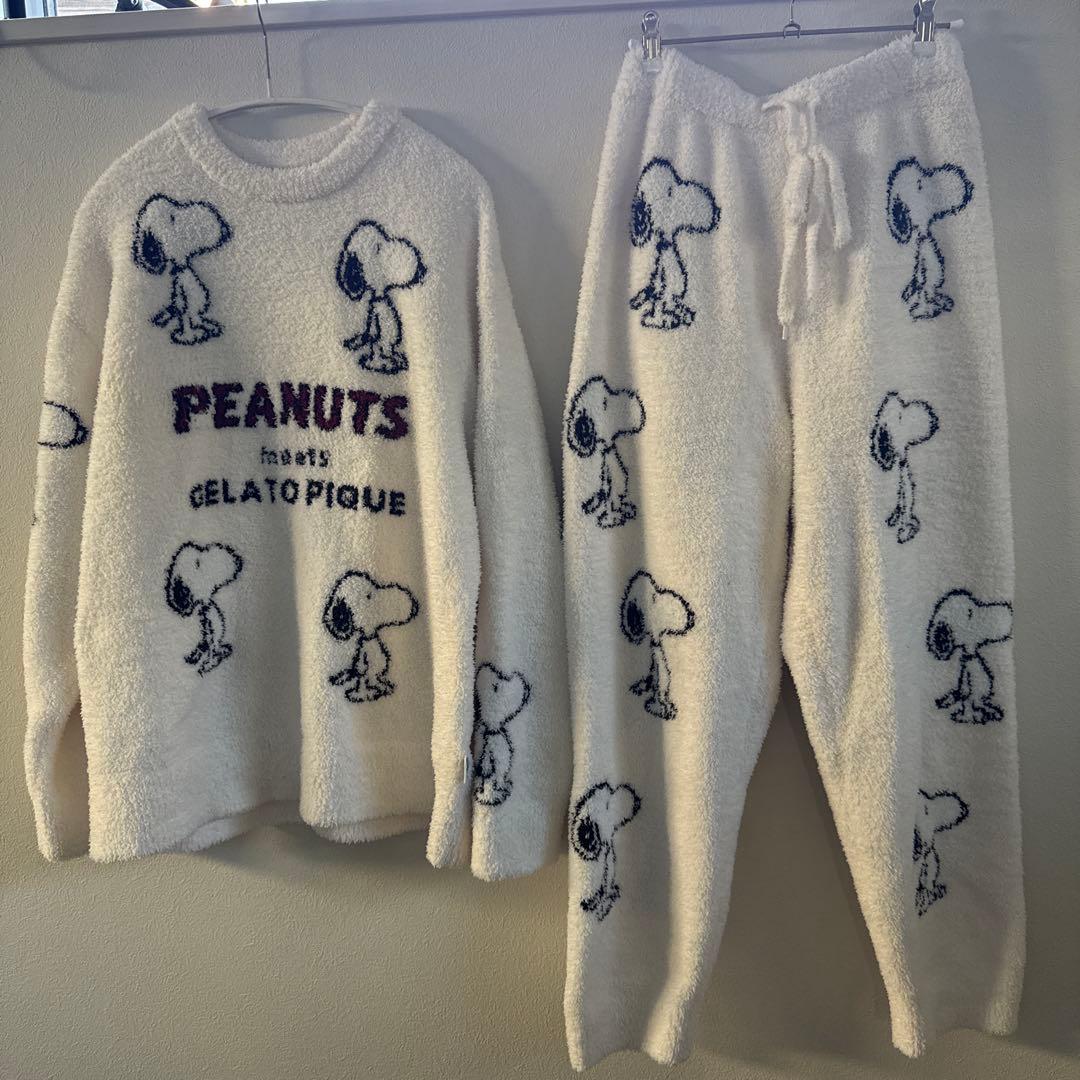 PEANUTS CELATOPIQUE スヌーピー ルームウェア上下セット