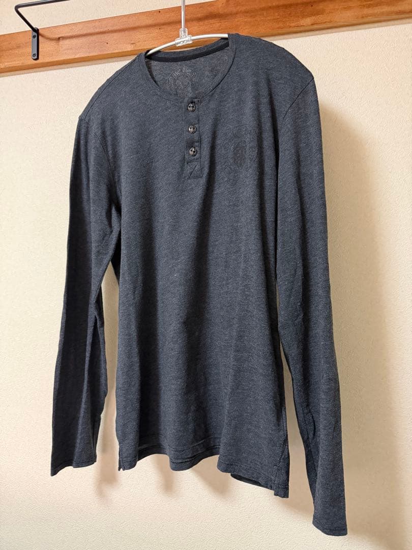 クロムハーツ BSフレアボタン ヘンリーネックロンT