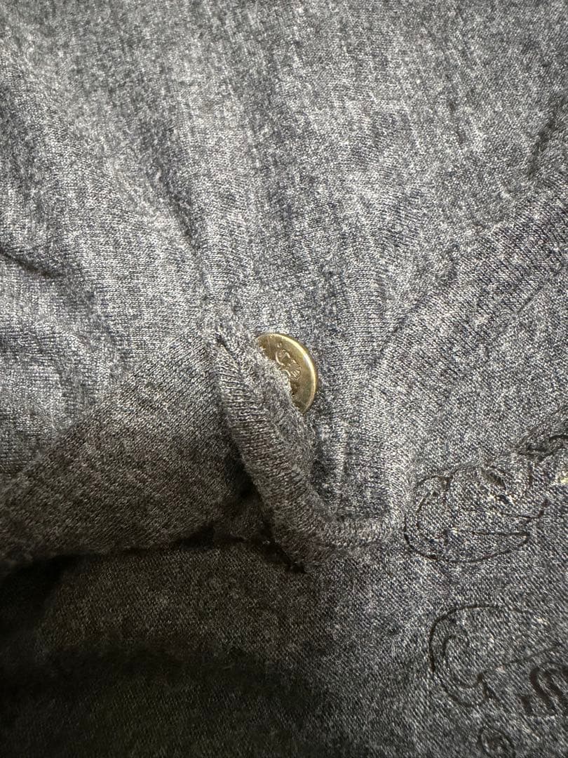 クロムハーツ BSフレアボタン ヘンリーネックロンT