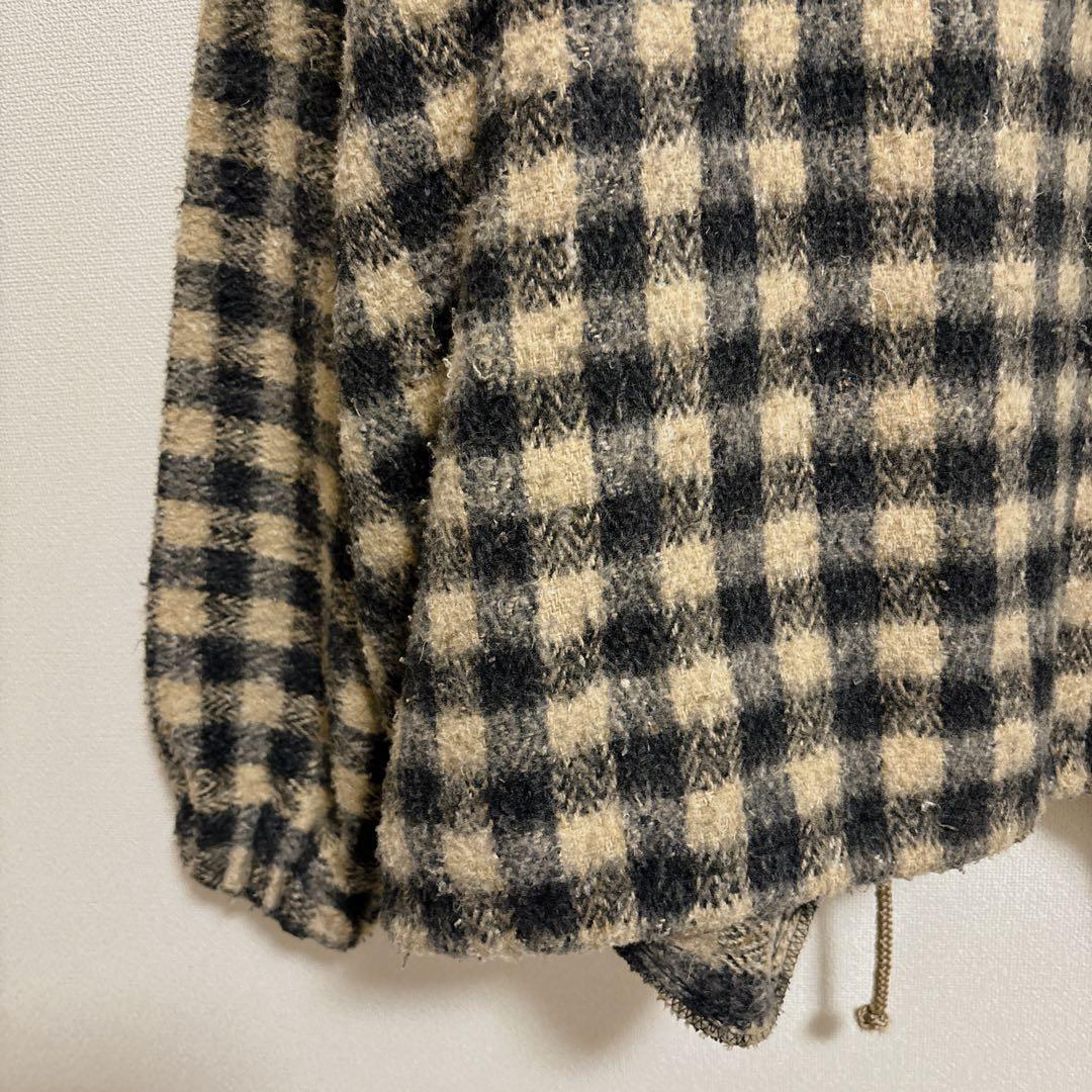 EARTH RAGZ チェック ジャケット ハーフジップ　XL アメカジ