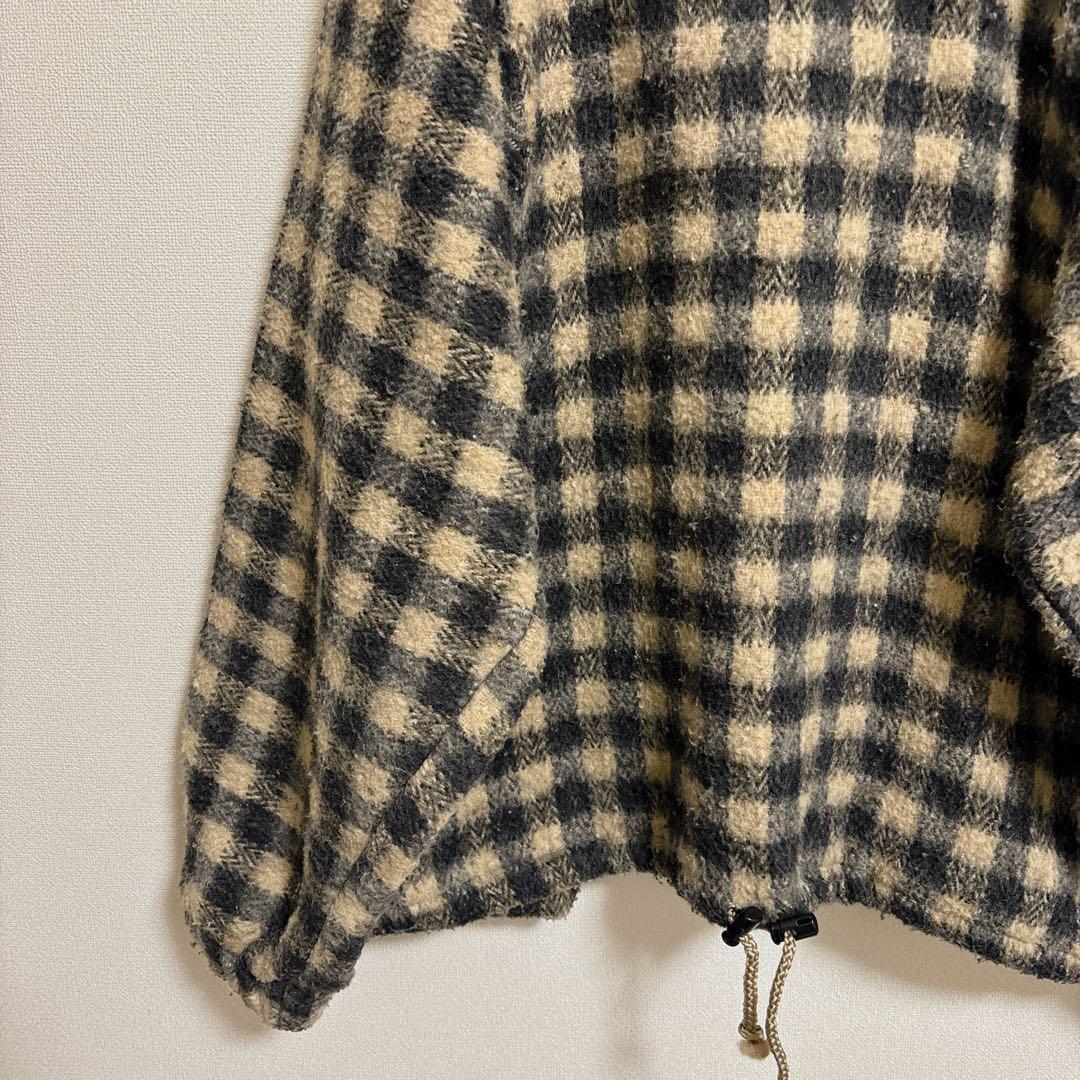 EARTH RAGZ チェック ジャケット ハーフジップ　XL アメカジ