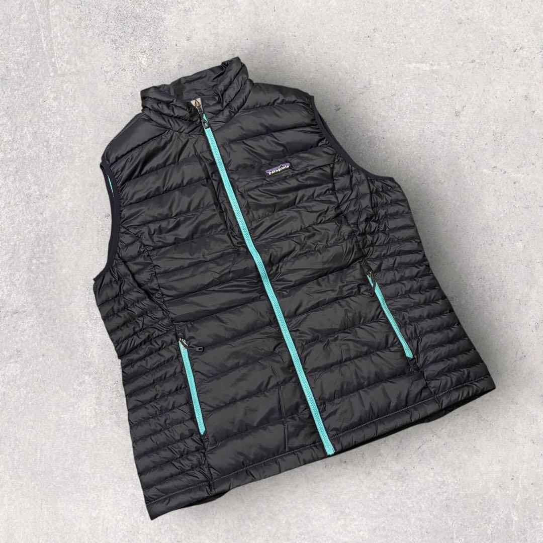 【パタゴニア】ダウンセーターベスト　ダウンベスト　XL ネイビー　17年製