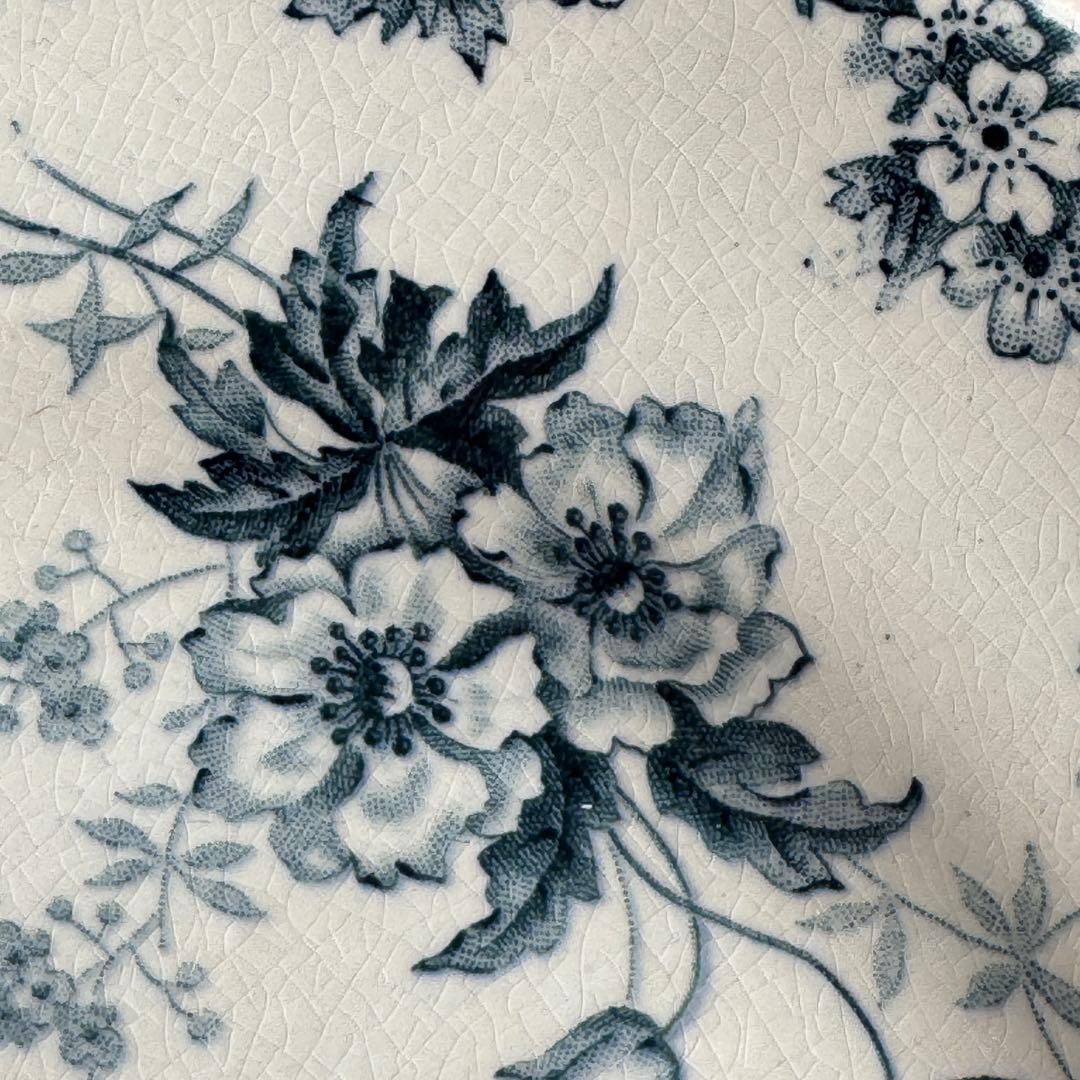 フランスアンティーク　ショワジールロイ　Choisy BRESTOIS　平皿