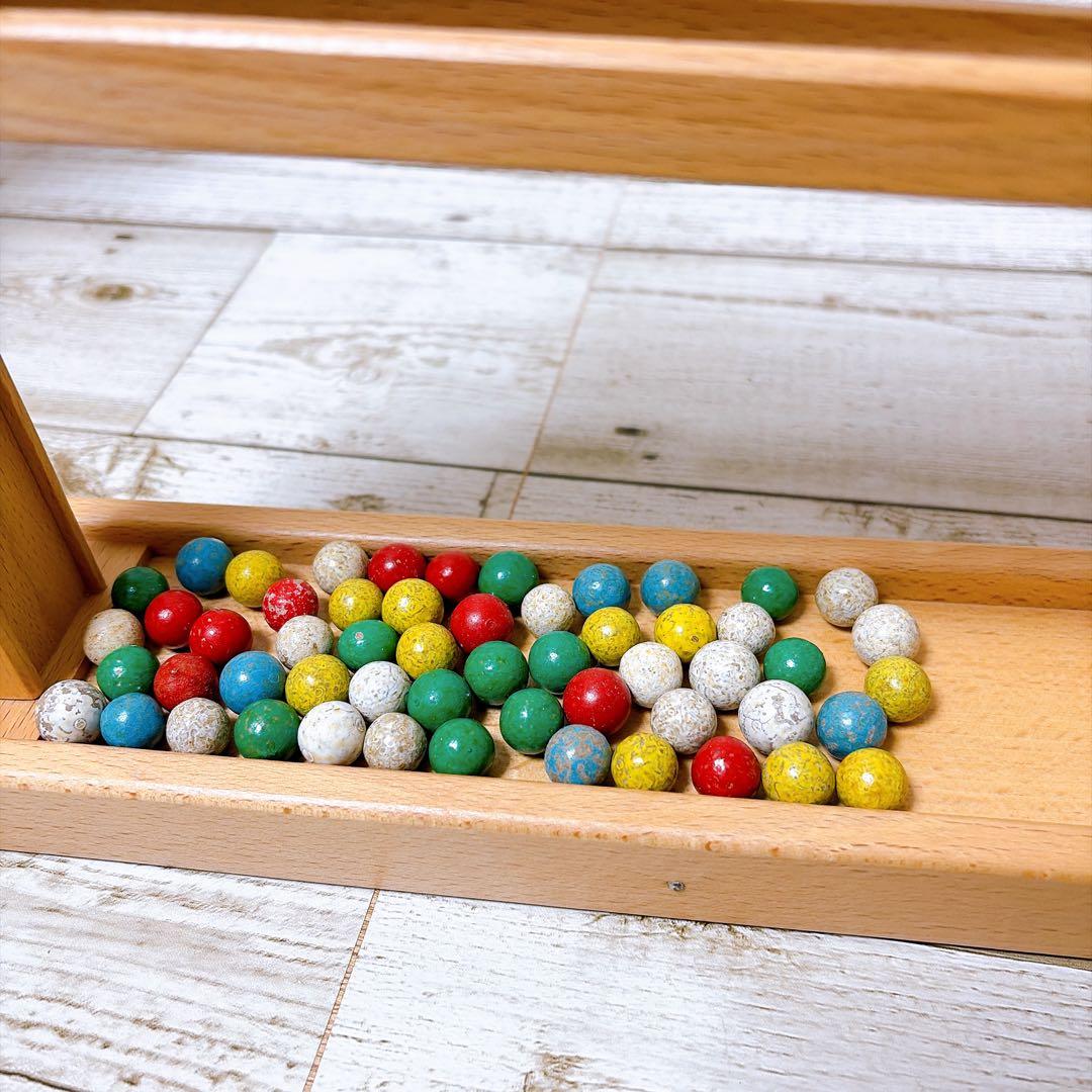 ベック社　木製スロープトイ　シロフォン付玉の塔　クーゲルバーン　ローラーカップ