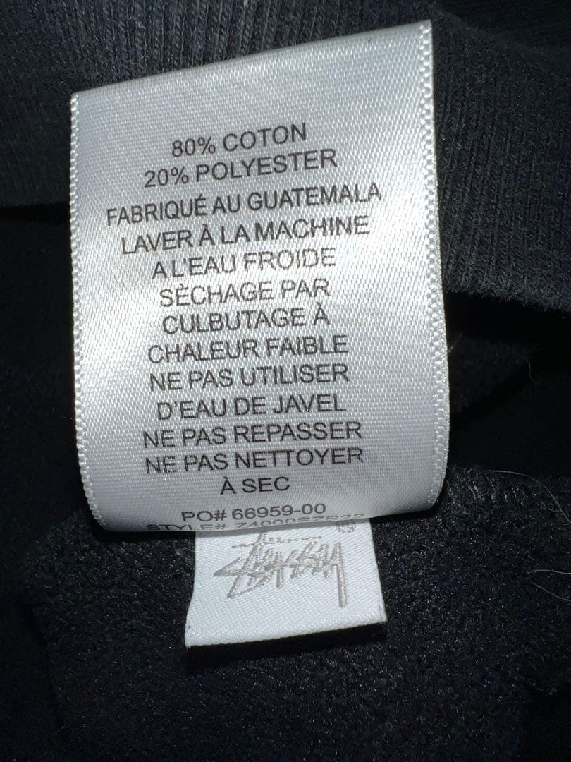 Stussy フード付きパーカー Lサイズ