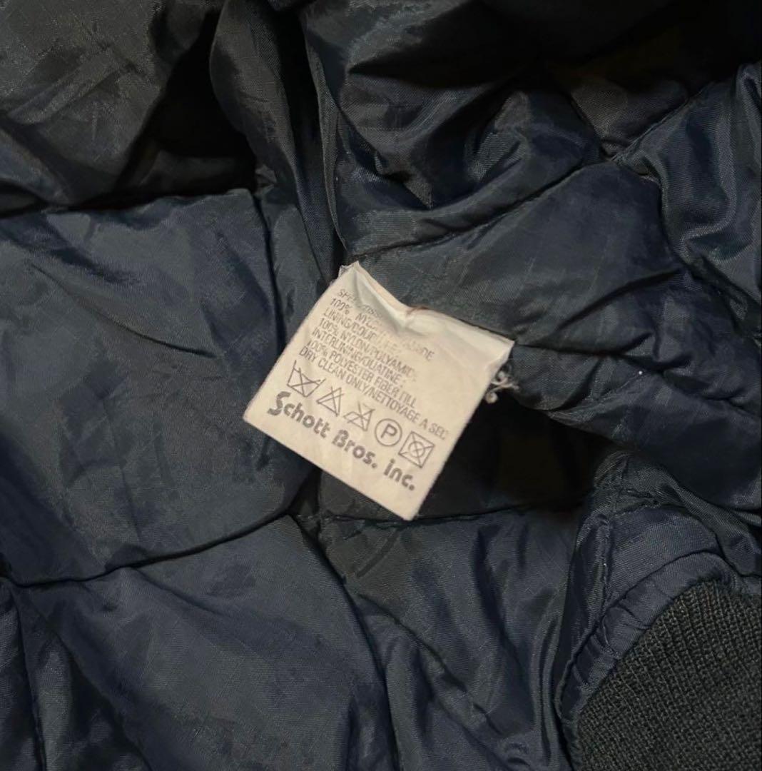 ま*お様 激レア田中シェン着Schott NYC flight jacket L