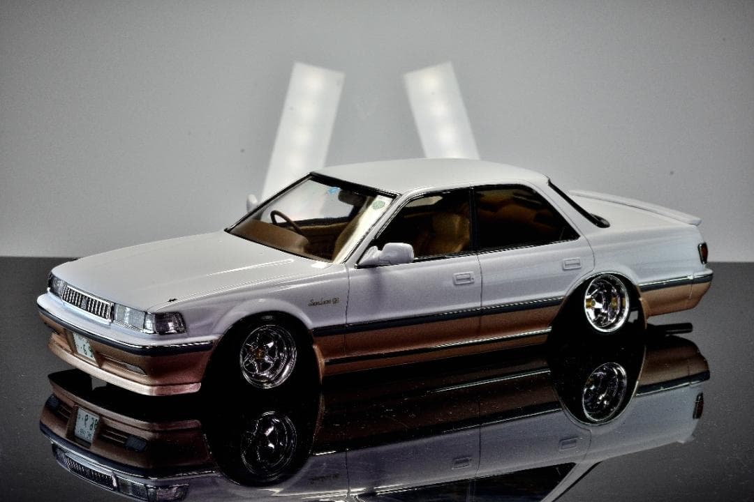 【1/24アオシマ】JZX81クレスタ スーパールーセントG