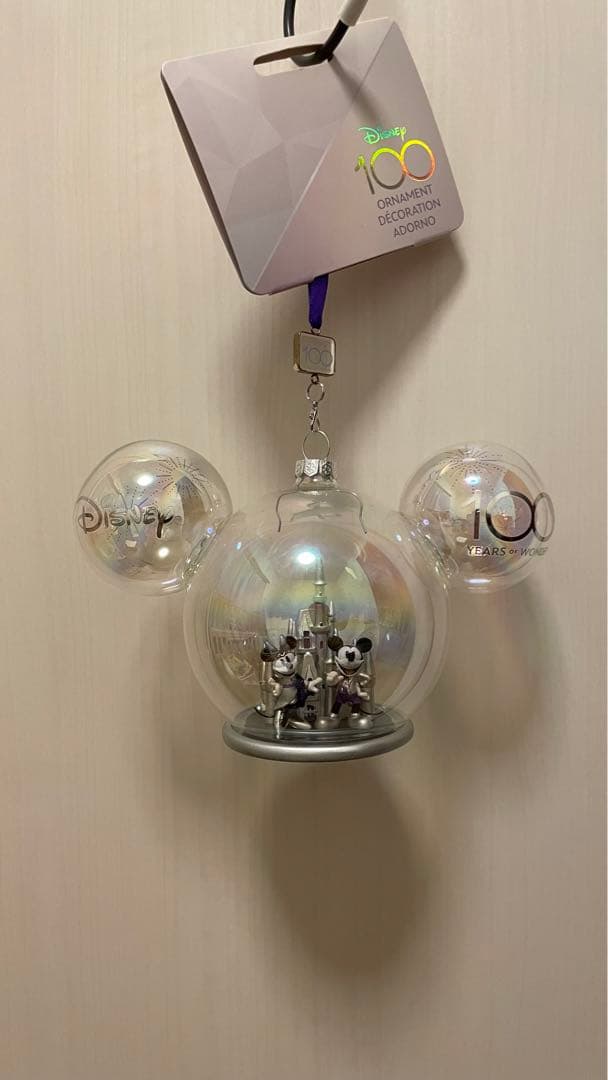 ウォルトディズニー100周年 オーナメント クリスマスツリー 飾り