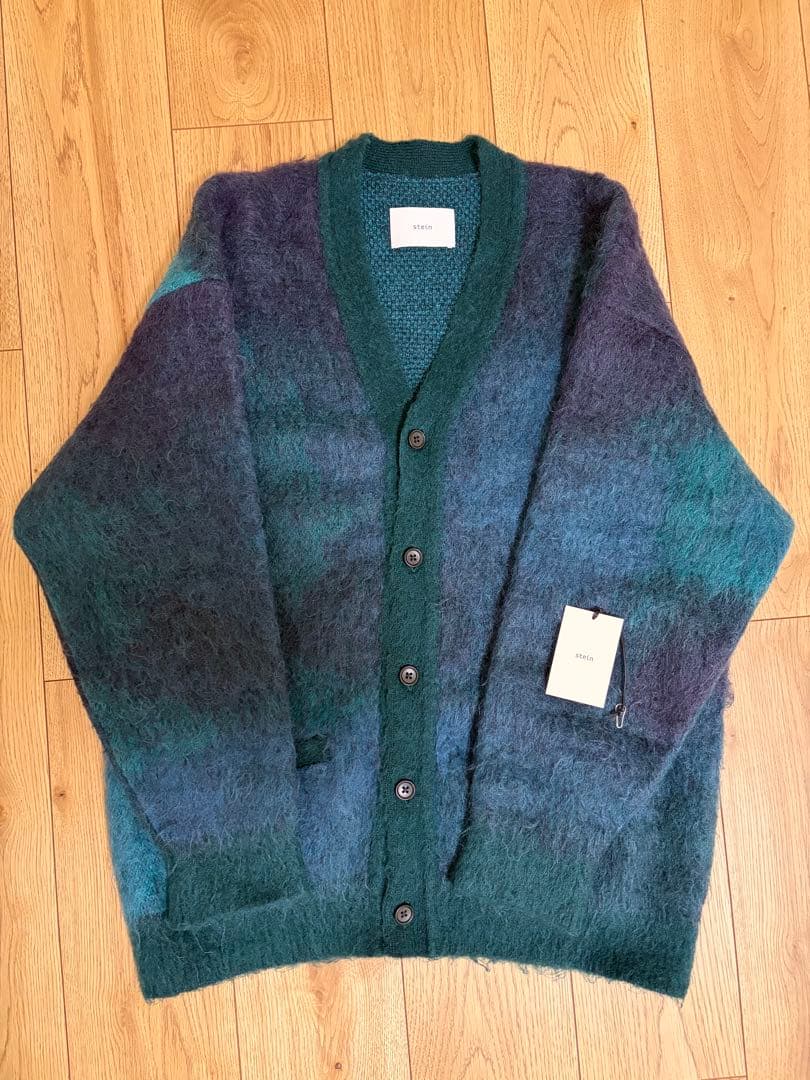 トップス ssstein GRADATION MOHAIR CARDIGAN 22aw