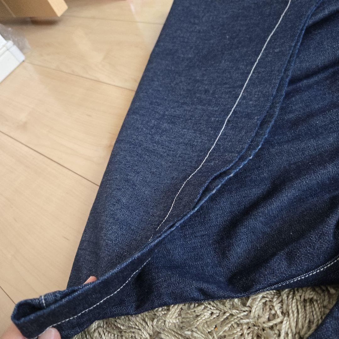 グラミチ × オアスロウ　　デニム　ウェービング　ワイドパンツ　バルーンパンツ