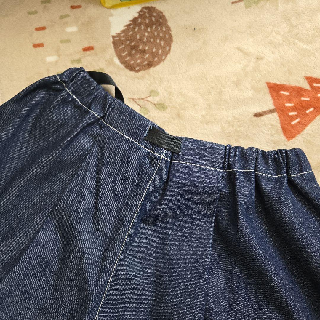 グラミチ × オアスロウ　　デニム　ウェービング　ワイドパンツ　バルーンパンツ