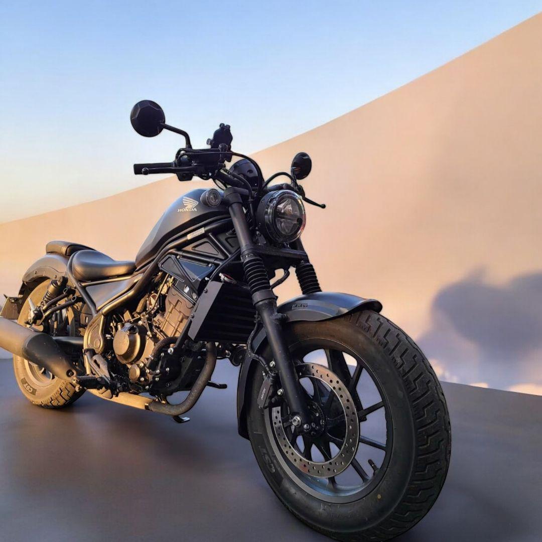 レブル 250 500 フロントフェンダー マッドガード フェアリング ブラック