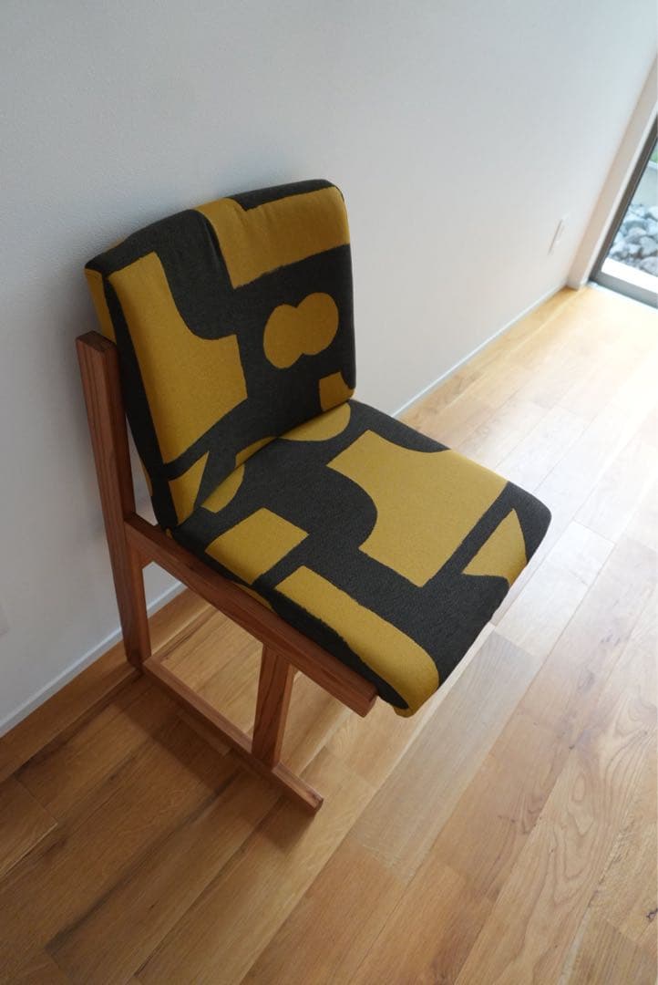 【飛騨産業 × 柚木沙弥郎】スタンダードコレクション 椅子　希少　名作チェア