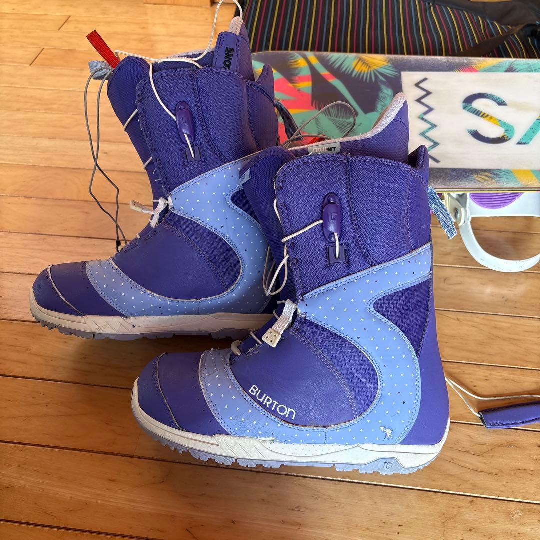 SALOMON スノーボード　BURTONブーツ　バックセット