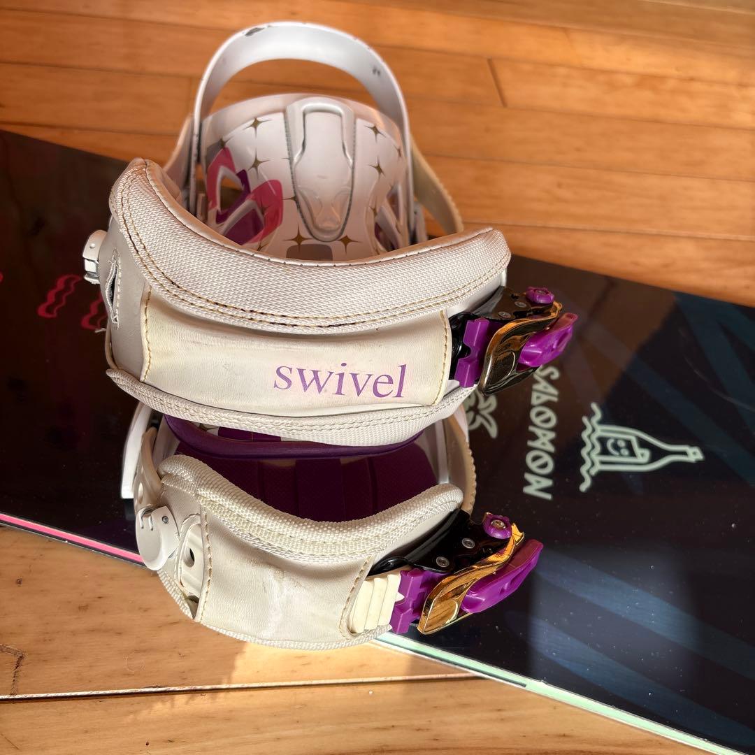 SALOMON スノーボード　BURTONブーツ　バックセット