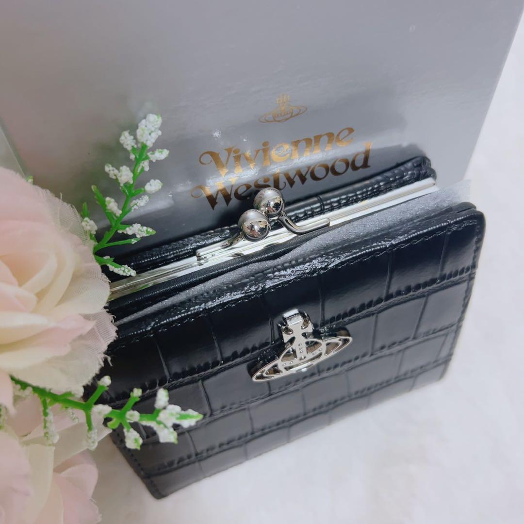 Vivienne Westwood ブラック 二つ折り財布