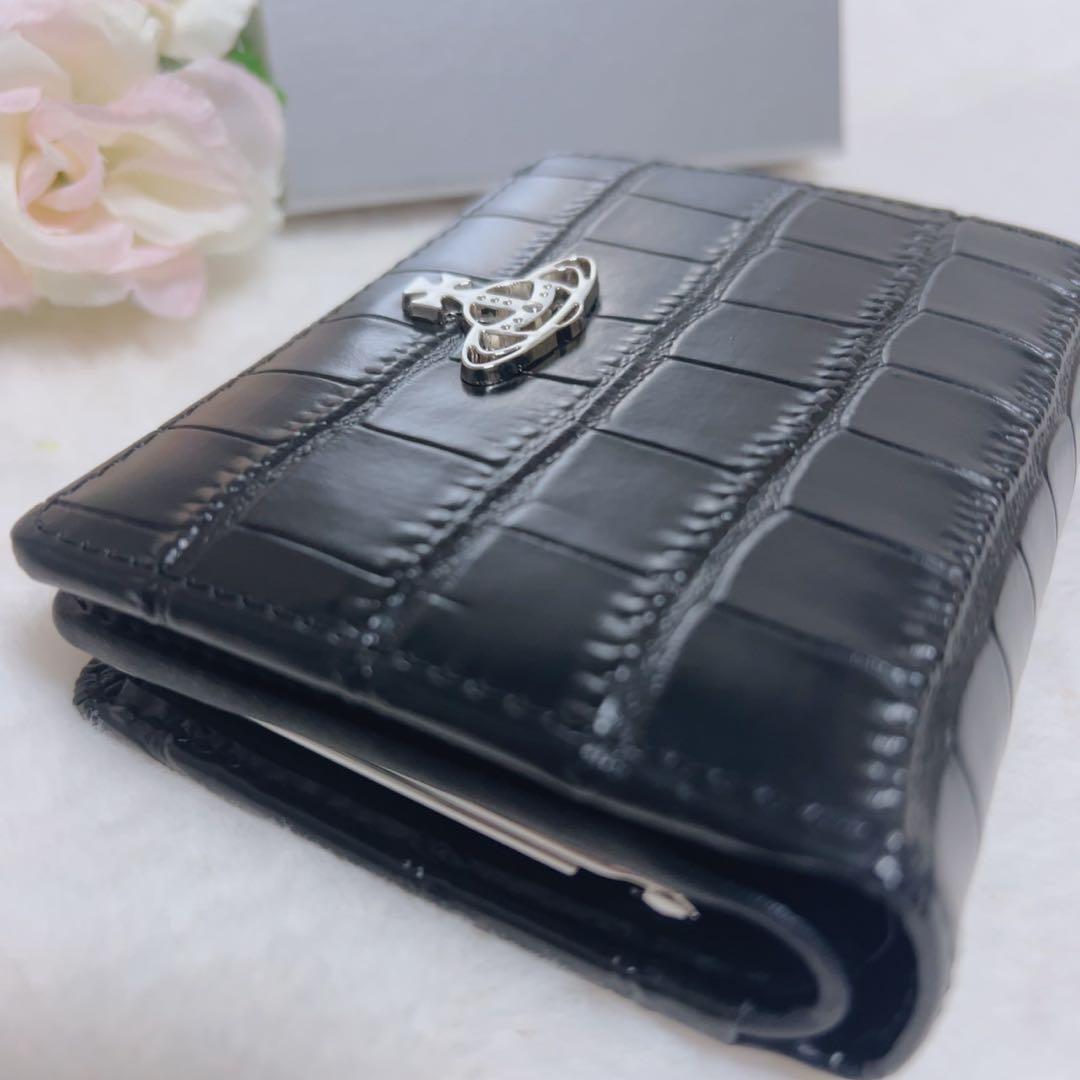 Vivienne Westwood ブラック 二つ折り財布