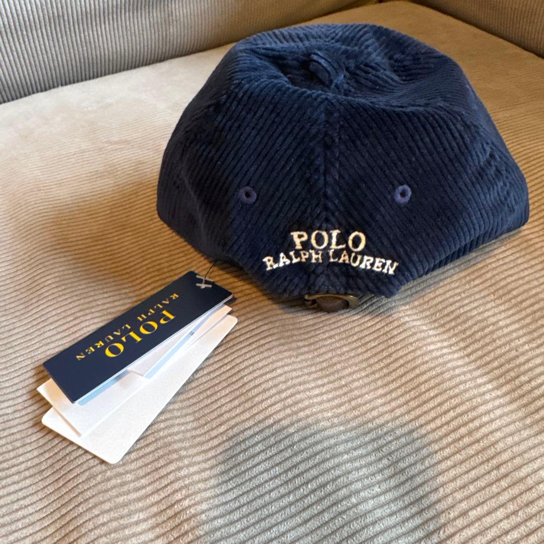 新品✴︎POLO RALPH LAUREN コーデュロイキャップ