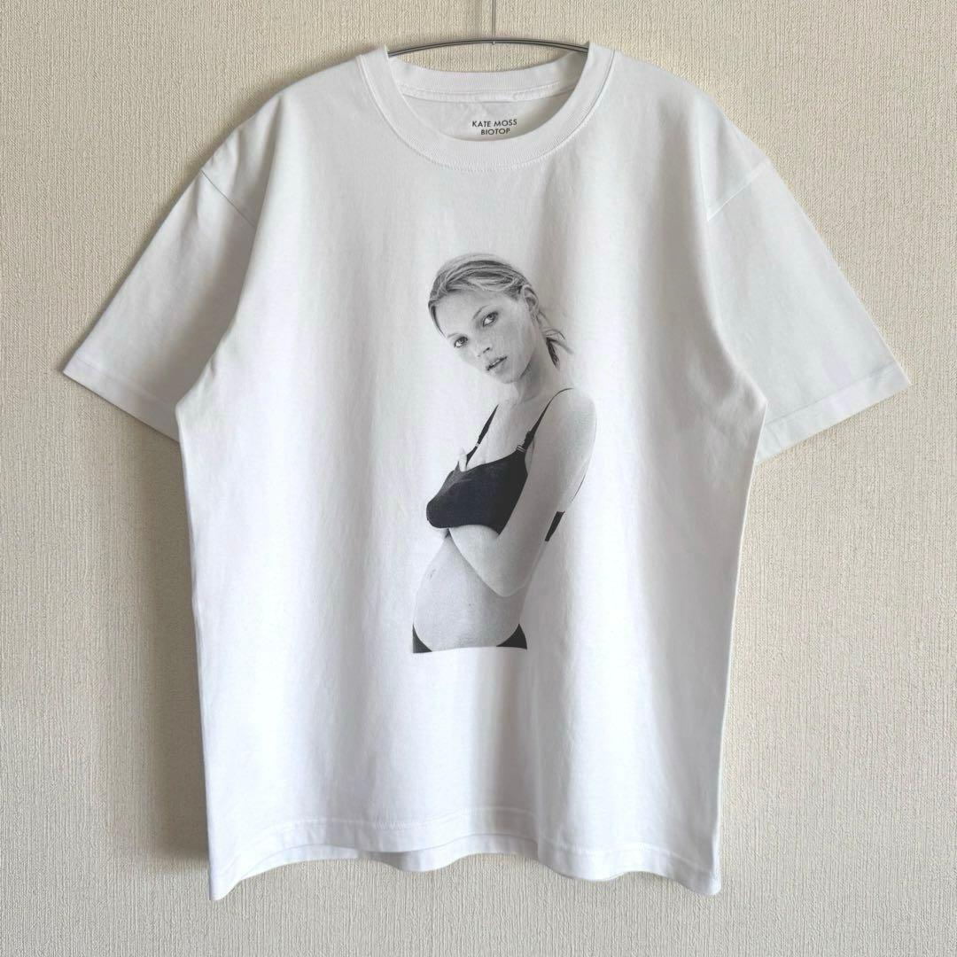BIOTOP　半袖Tシャツ　ケイトモス　Lサイズ