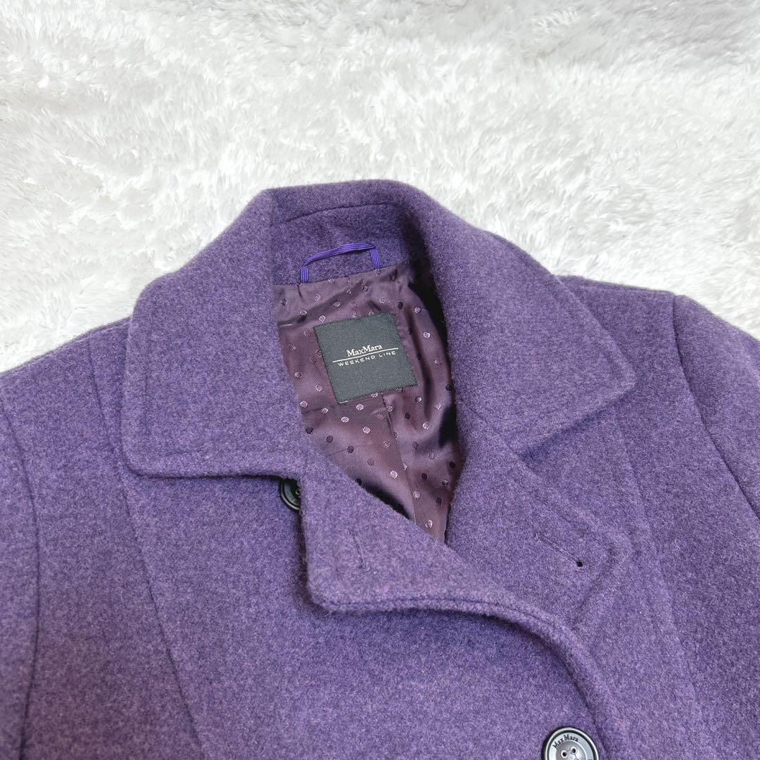 【美品】Max Mara WEEKEND LINE ダブルチェスターコート