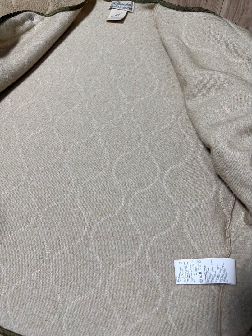 REMI RELIEF スナップ ボア フリース カーディガン ジャケット