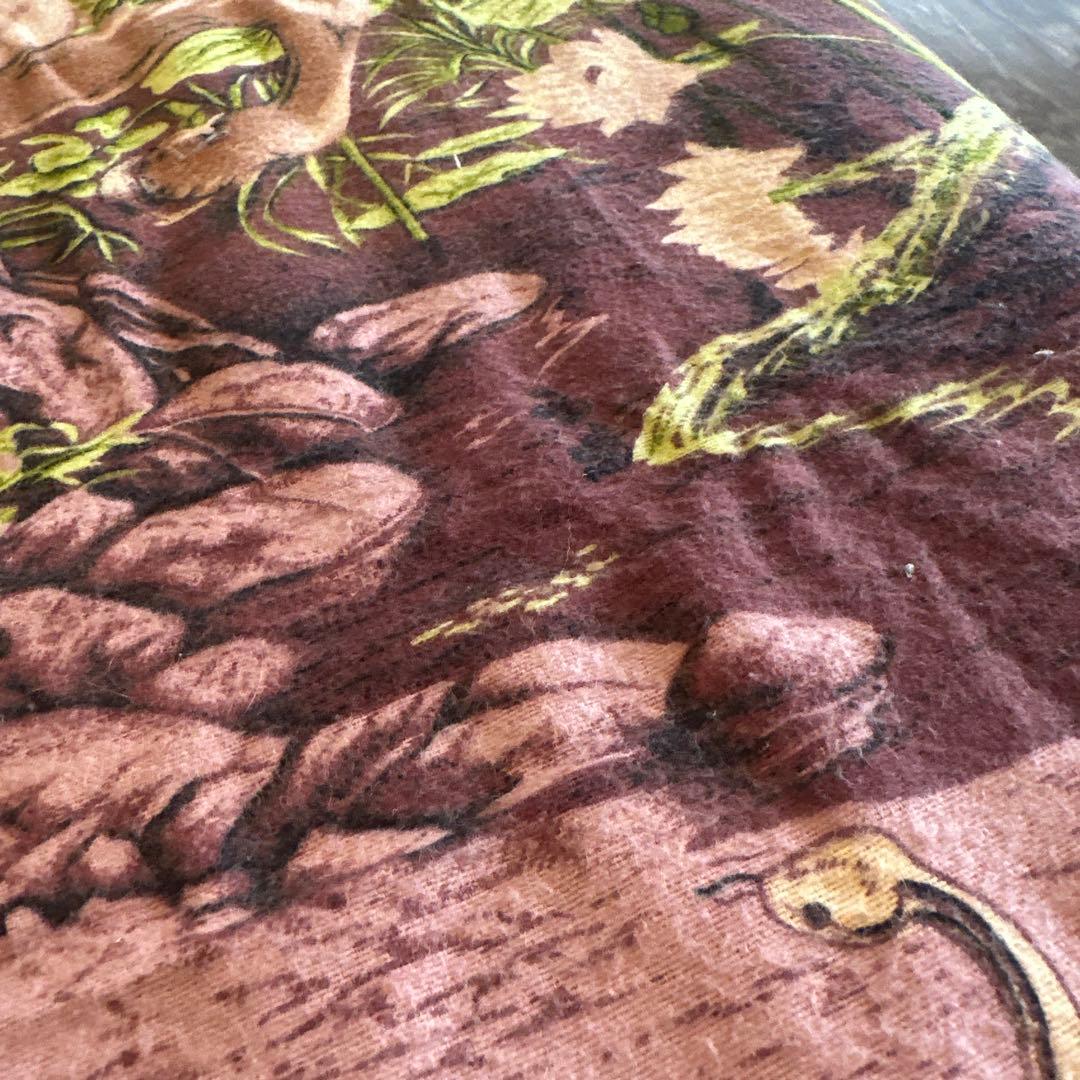 70's ☆ユニコーン☆ フェルトタペストリーコットン100 Turkey 美品