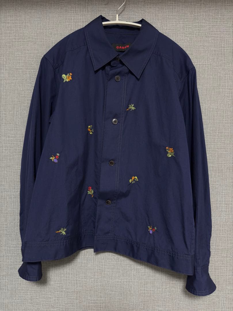 CABaN コットンエンブロイダリーブルゾン