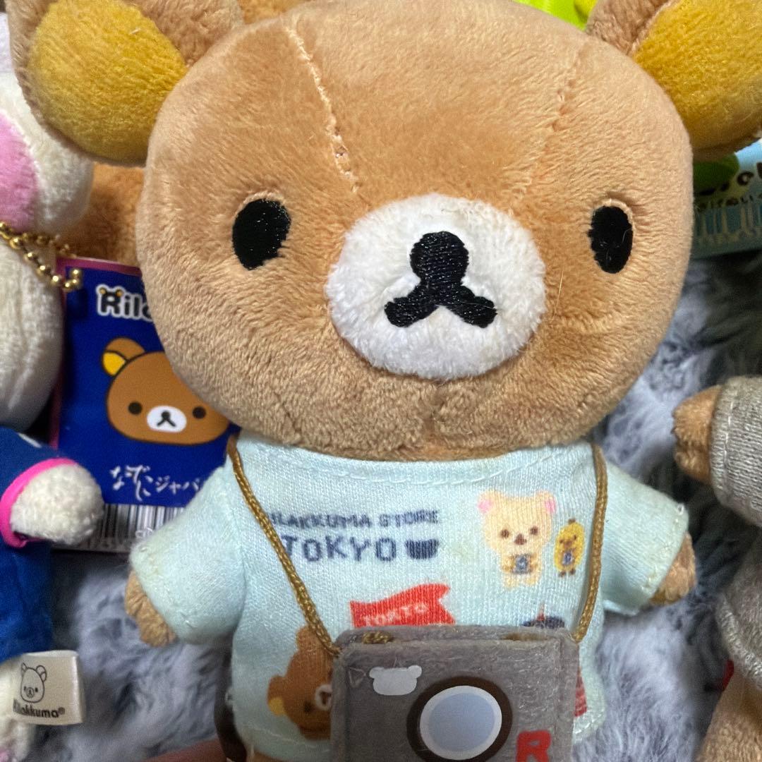 【詰め合わせ20体】※汚れアリ※リラックマ ぶらさげぬいぐるみ