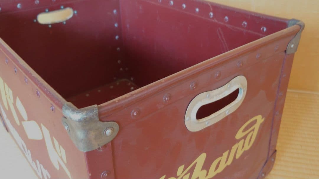 きれい ボテ箱 オーバンド （スーパーカブ等に）　昭和レトロ