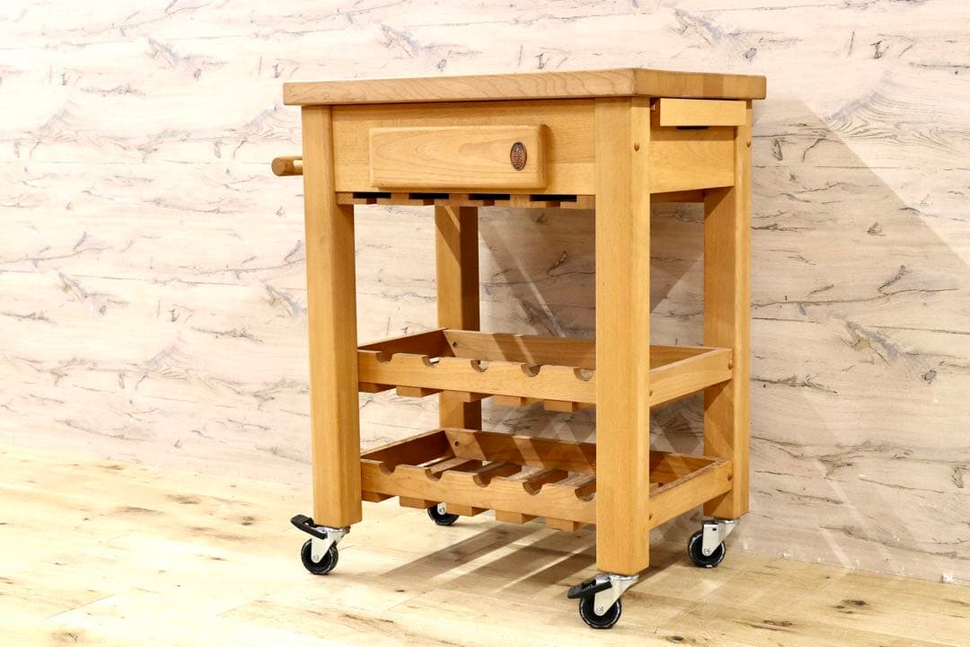 GMHS457○SERVUS ワインラック キャスターラック イタ