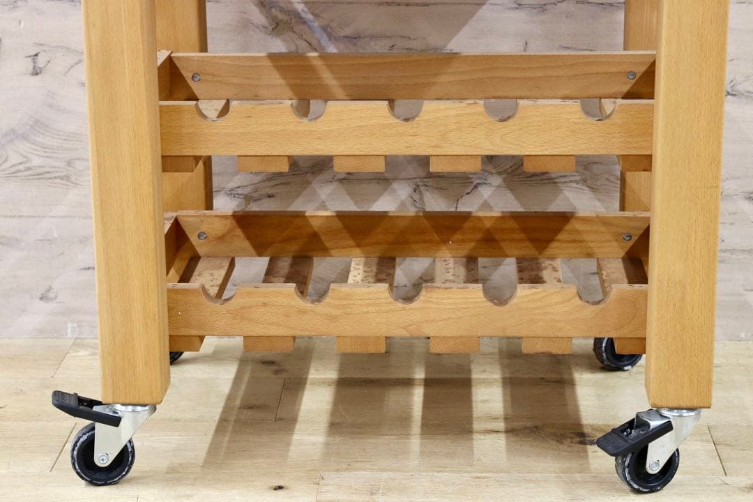 GMHS457○SERVUS ワインラック キャスターラック イタ