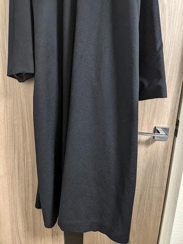 A948　未使用保管品　セーブル　カシミヤ100％　ロングコート　毛皮