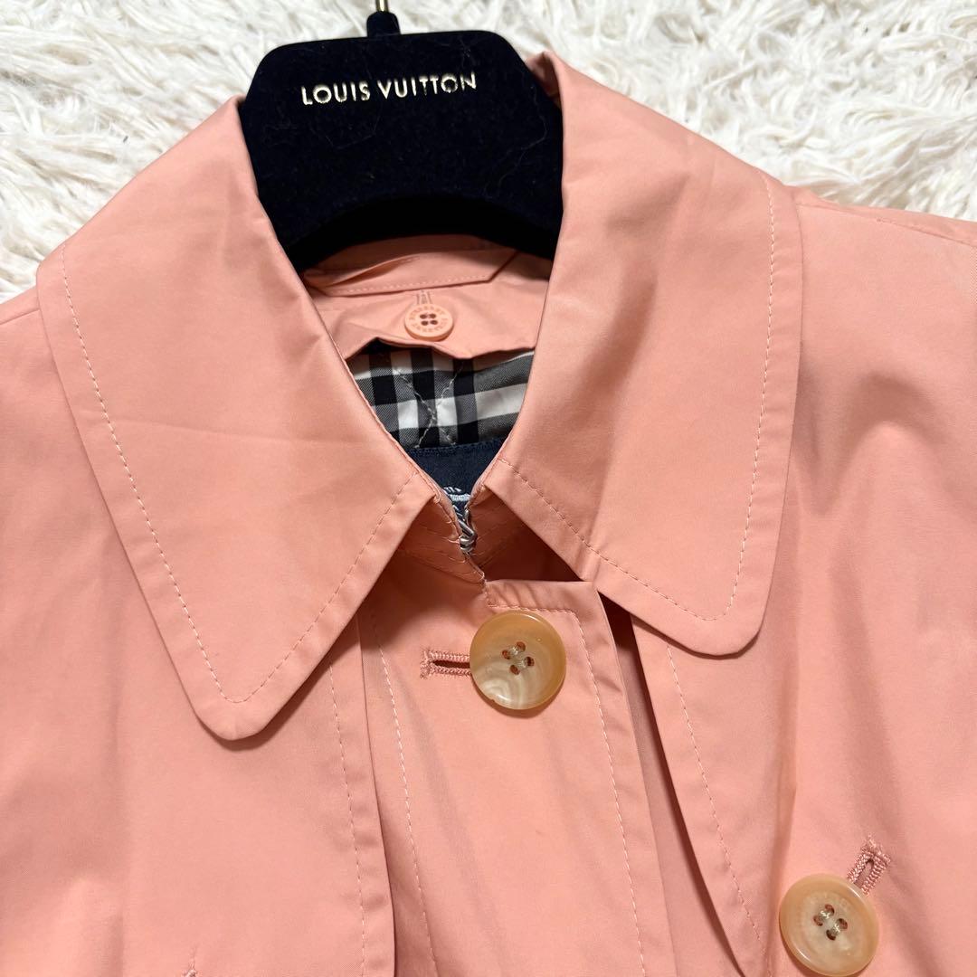 美品✨ バーバリー ロンドン　ライナー付ステンカラーコート　ベルト　ノバチェック