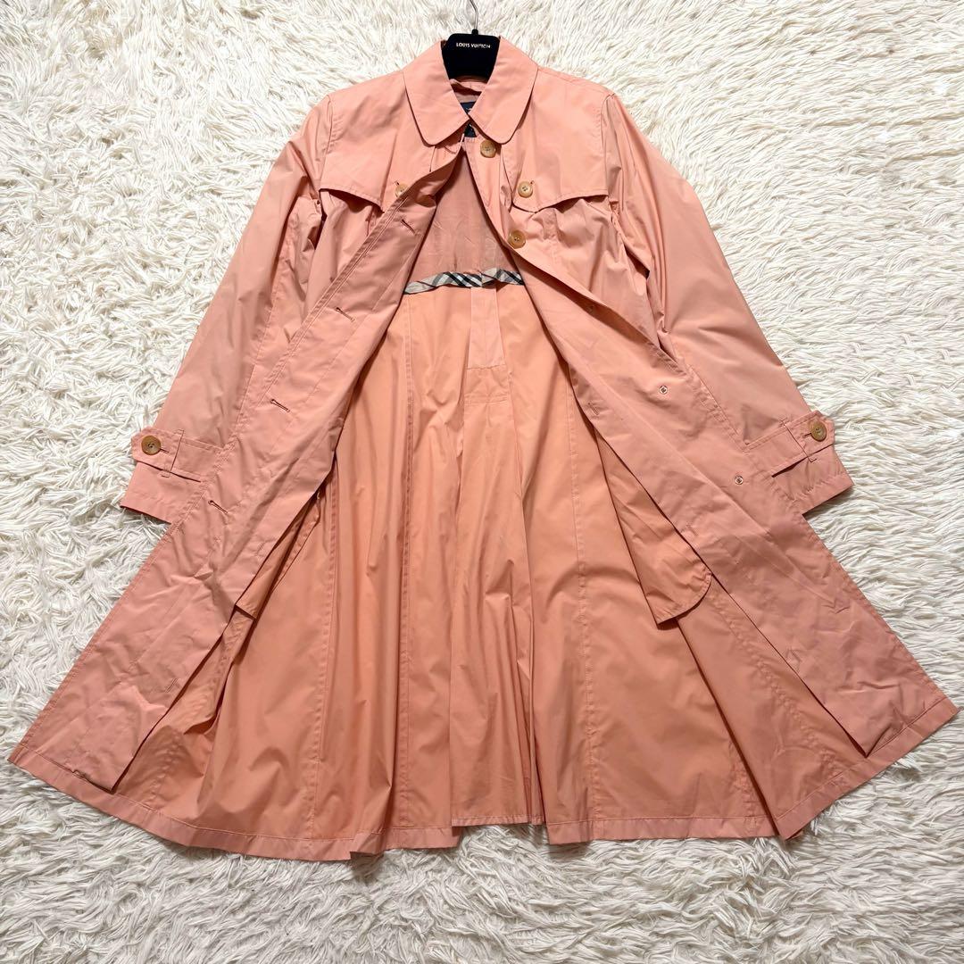 美品✨ バーバリー ロンドン　ライナー付ステンカラーコート　ベルト　ノバチェック