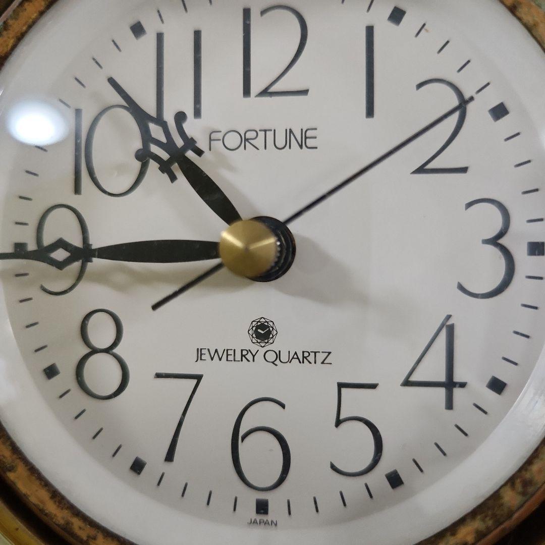 fortune　ジュエリークォーツ　置時計　馬