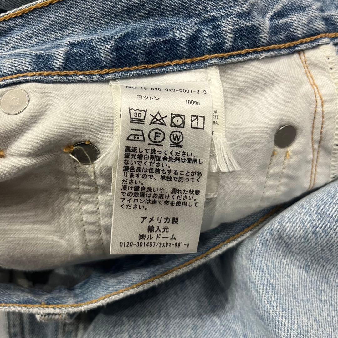 AGOLDE デニム　CRISS CROSS アメリカ製　ラップ