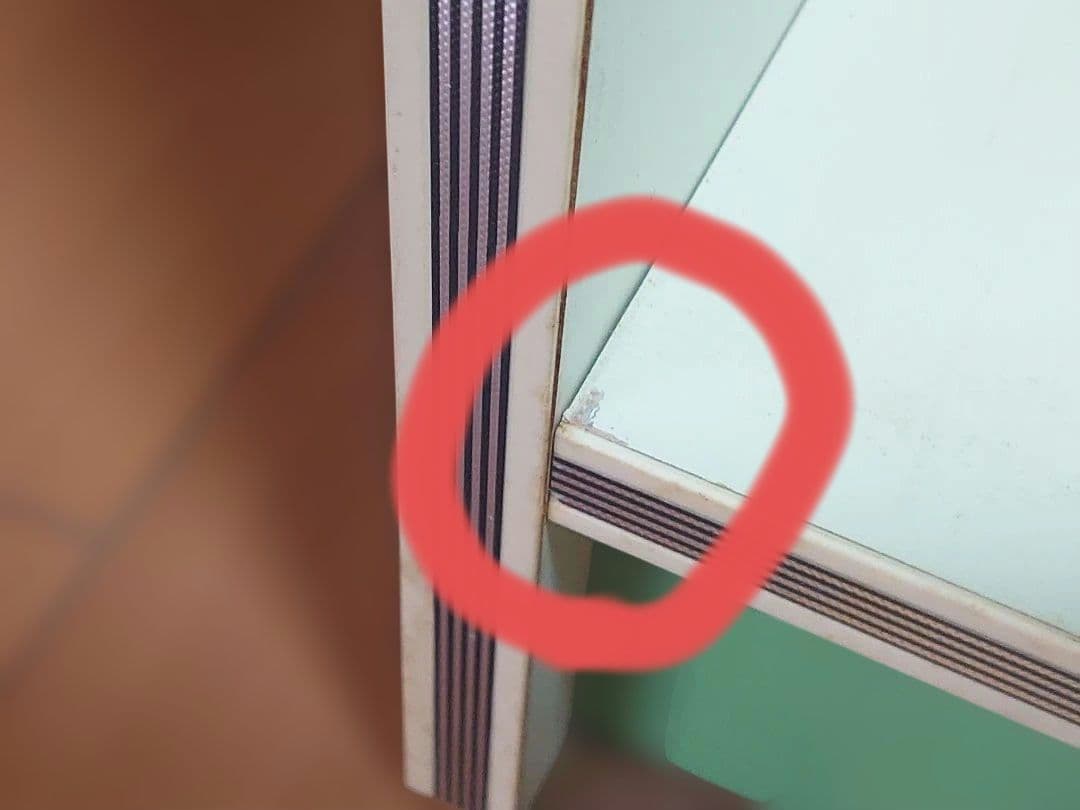 美品 レトロポップ 昭和レトロ 飾り棚 食器棚 花柄 アンティーク インテリア