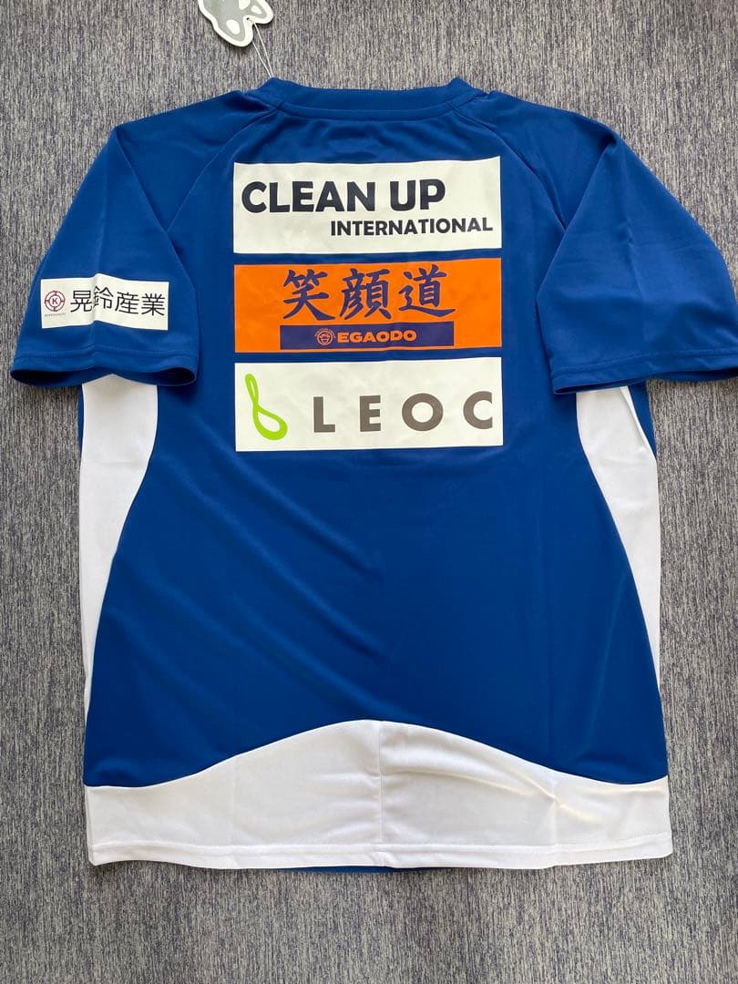 横浜FC プラクティスシャツ　スポンサー入り　21/22 トレーニングウェア