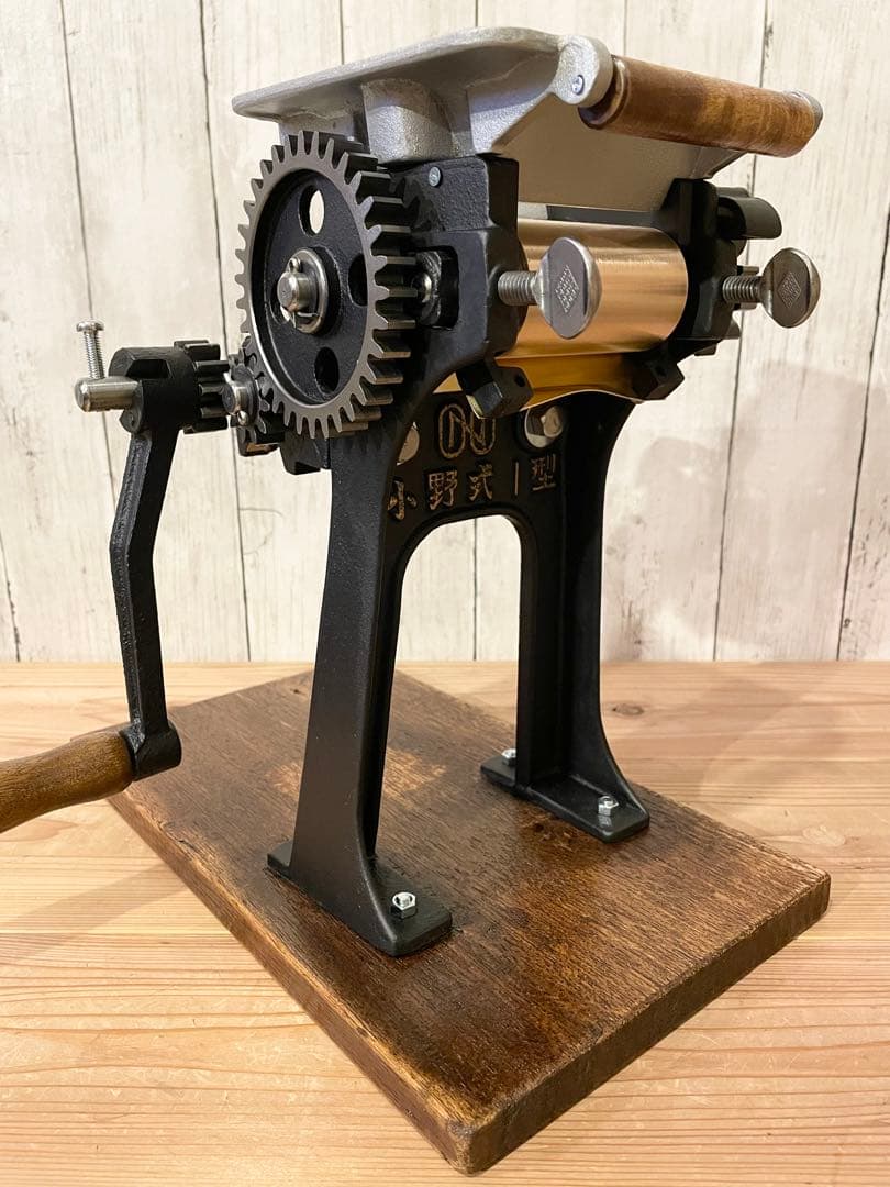 小野式製麺機【2510-08】説明書コピー.トラブル予防運用ガイド.麺帯ハンガー