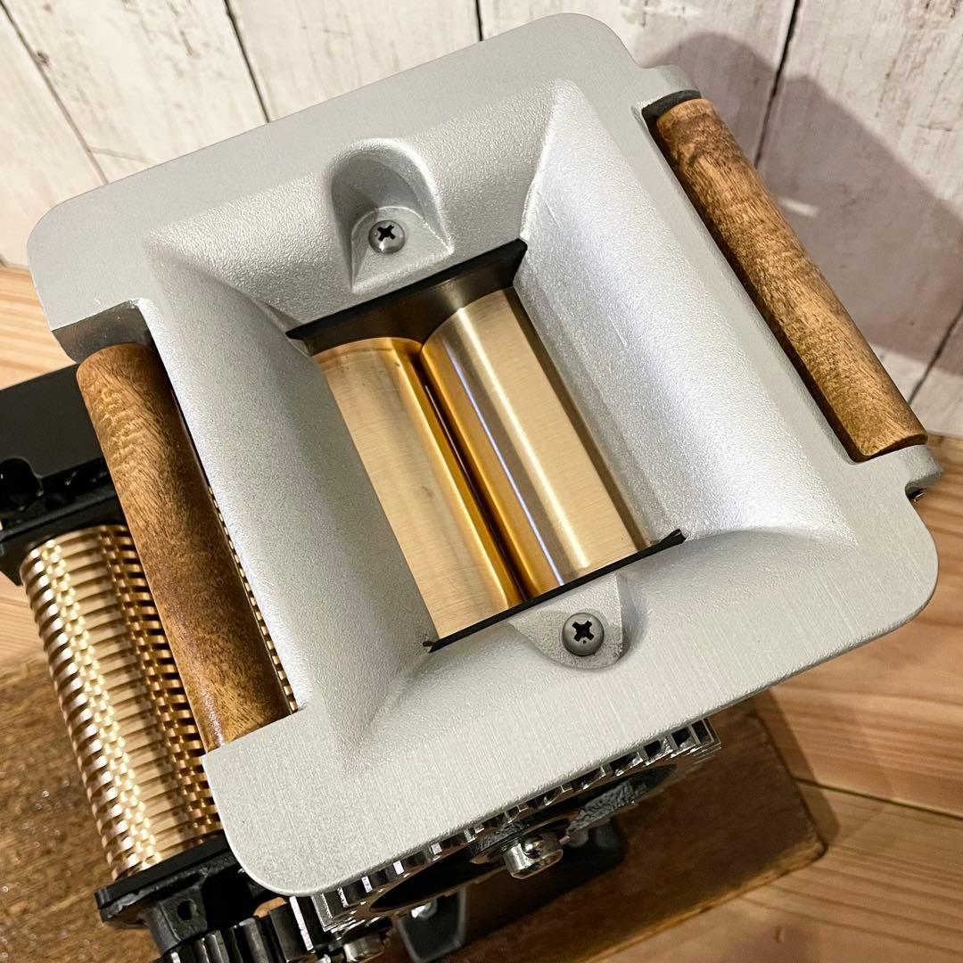 小野式製麺機【2510-08】説明書コピー.トラブル予防運用ガイド.麺帯ハンガー