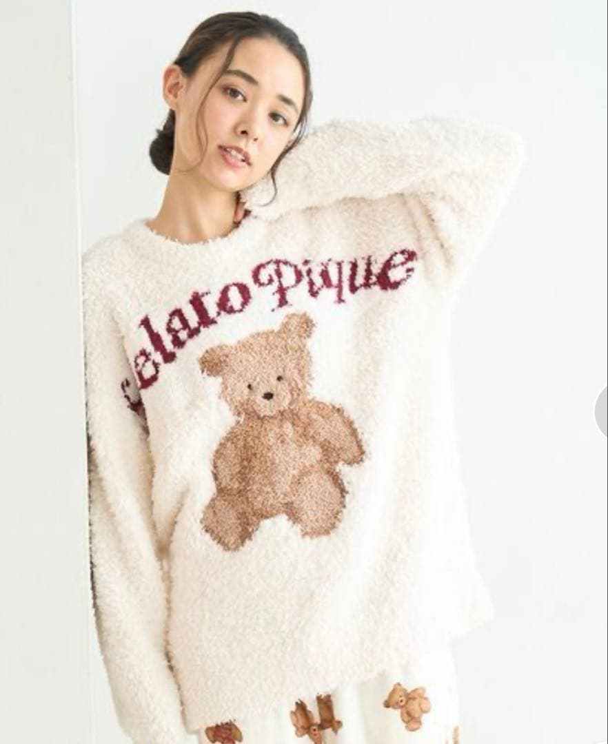 【HOLIDAY】ジェラートスノーベアジャガードプルオーバー