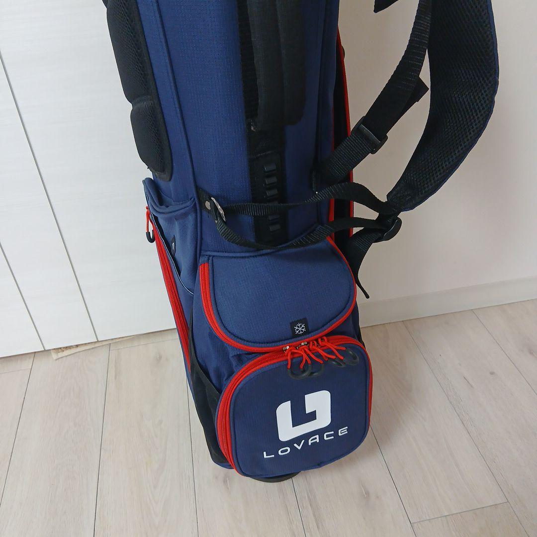 最終価格　LOVACEキャディバック　新品（軽量、14分割