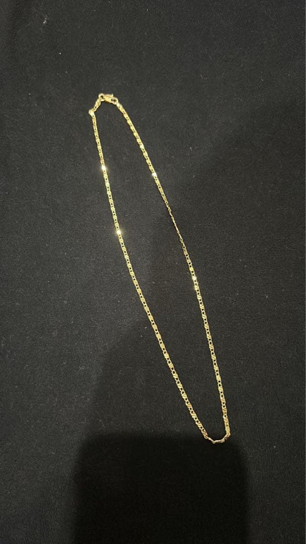 遺品整理　18k刻印ありゴールドネックレス 50cm20インチ